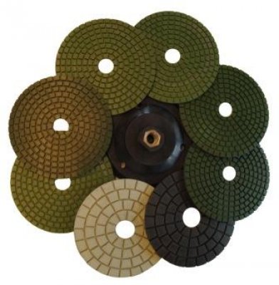 Nass-Schleifpad Set BBT49014S