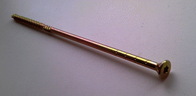 Konstruktionsschraube mit Senkkopf