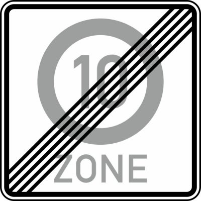 Verkehrszeichen 274.2-52