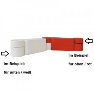 Kopfstück für Leitborde 