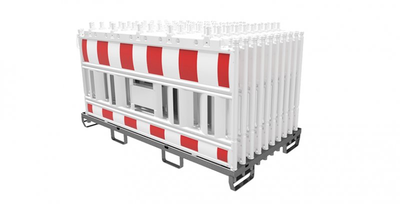 Schrankenzaun-Set 6